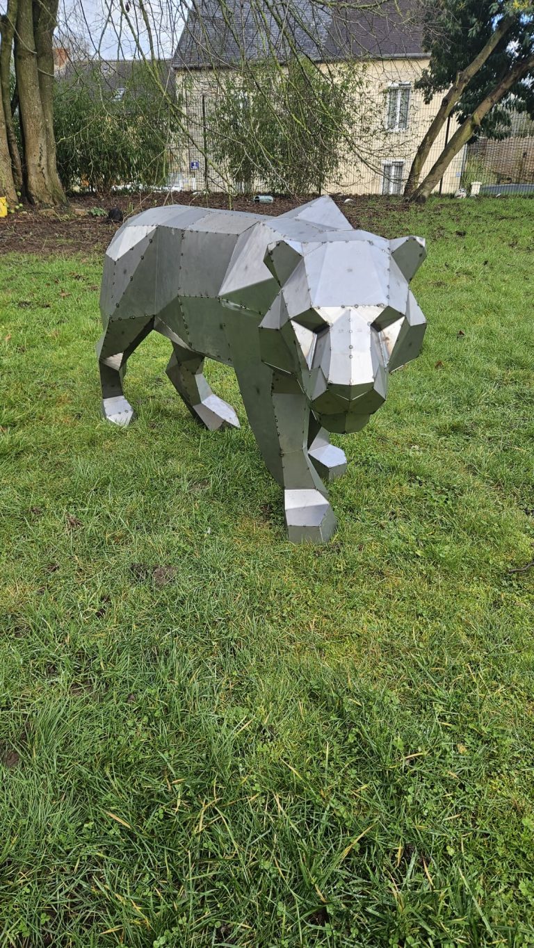 Sculpture artisanale en acier - BZH Design Acier Bretagne