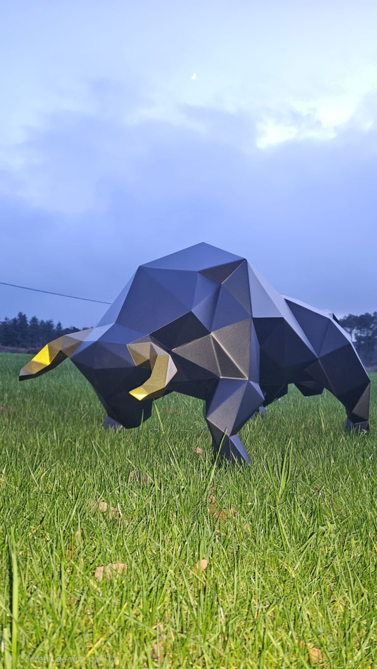 Sculpture artisanale en acier - BZH Design Acier Bretagne