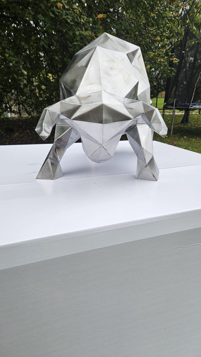 Sculpture artisanale en acier - BZH Design Acier Bretagne