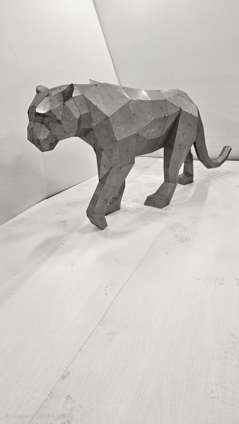 Sculpture artisanale en acier - BZH Design Acier Bretagne
